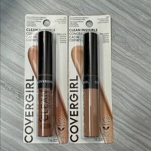 COVERGIRL Clean Invisible Concealer - Rich Brown and Warm Tan